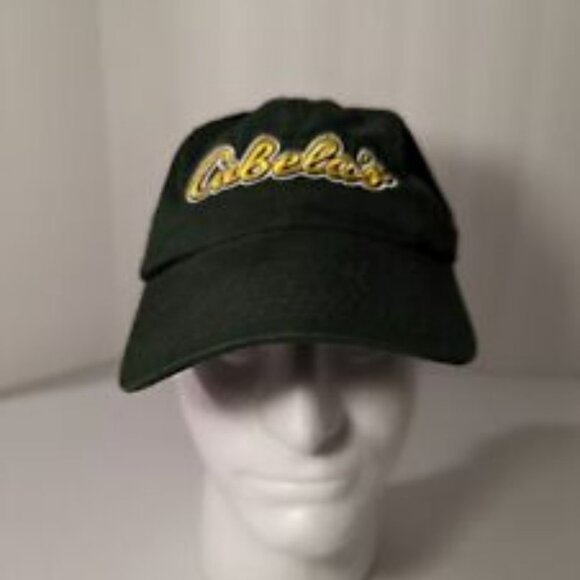 Cabela's World Famous Outfitter Baseball Hat Cap - Green - Good - Picture 1 of 7